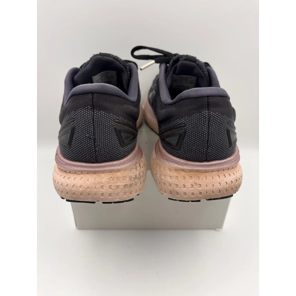 Brooks Glycerin 19 Womens 9.5 Wide D Running Shoes Black Rose Gold 1203431D074